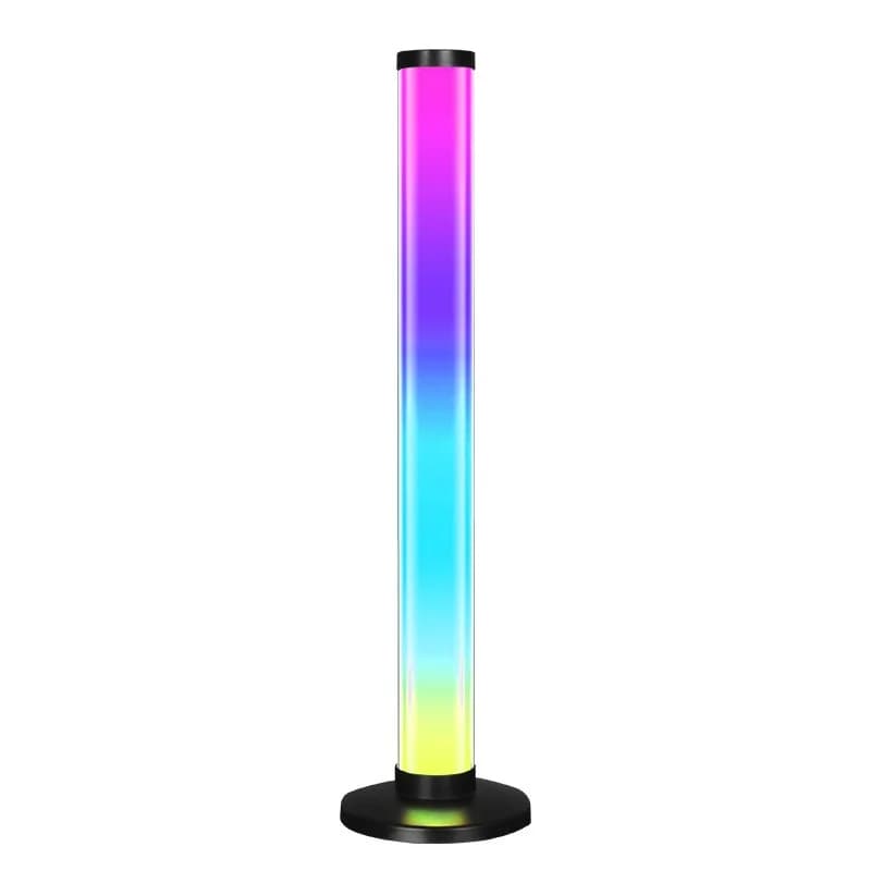Настольная USB лампа RGB 360° с реакцией на звук и атмосферной подсветкой