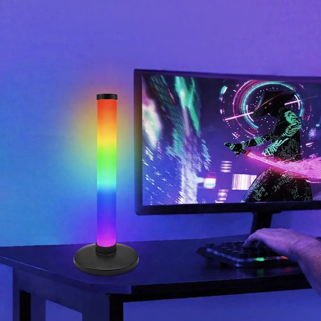 RGB-лампа с реакцией на звук для игрового стола