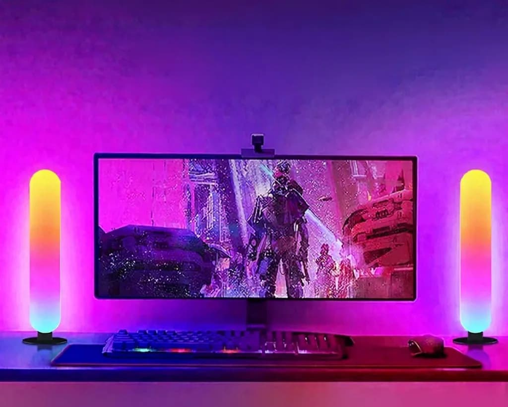 RGB LED подсветка с синхронизацией музыки по Bluetooth и управлением через приложение