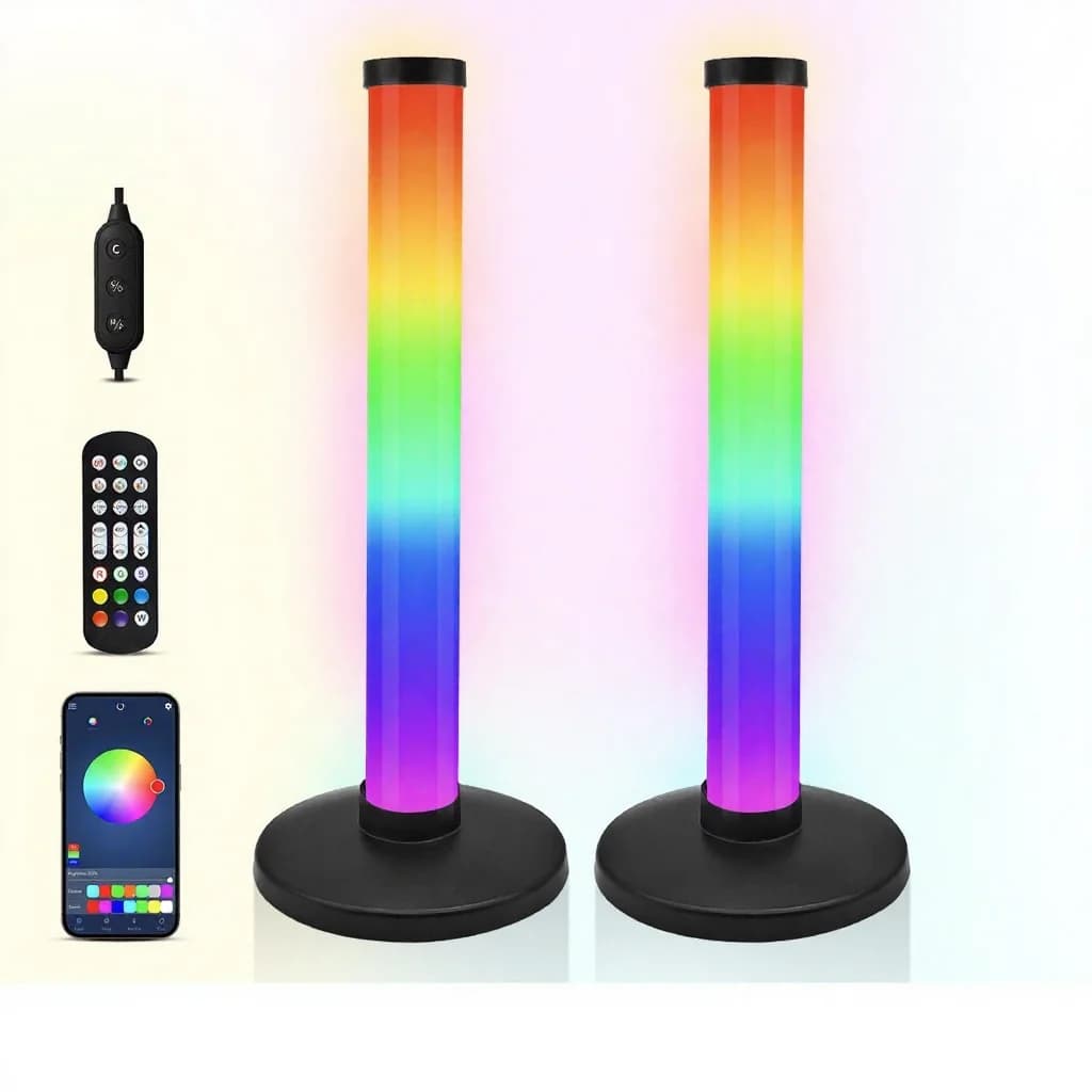 RGB-лампа с синхронизацией звука и управлением через приложение