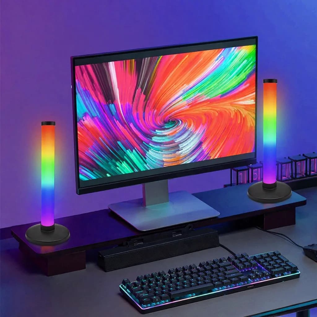 RGB-лампа с синхронизацией звука и управлением через приложение
