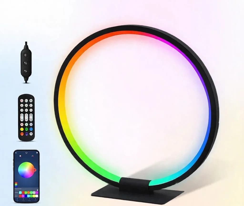 Светодиодный ночник с RGB-подсветкой и синхронизацией музыки