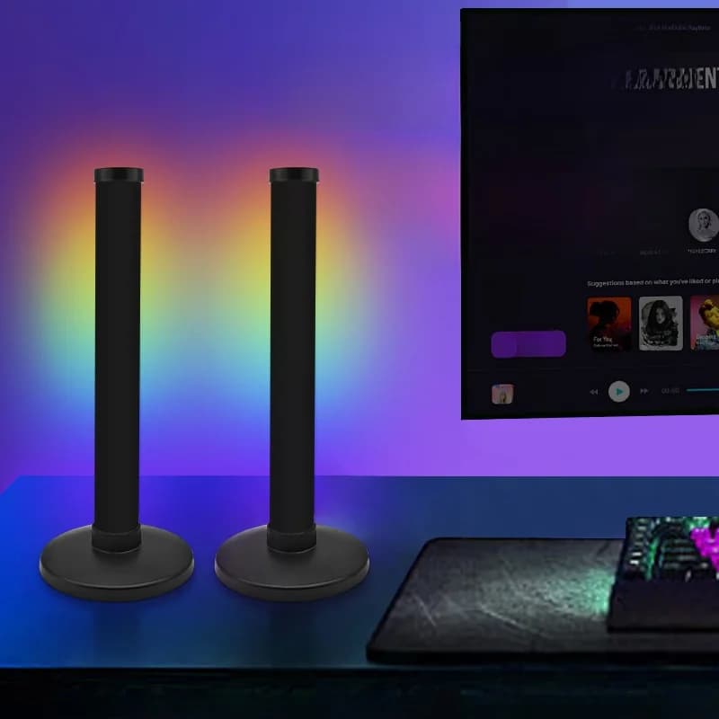 RGB-лампа с синхронизацией звука и управлением через приложение