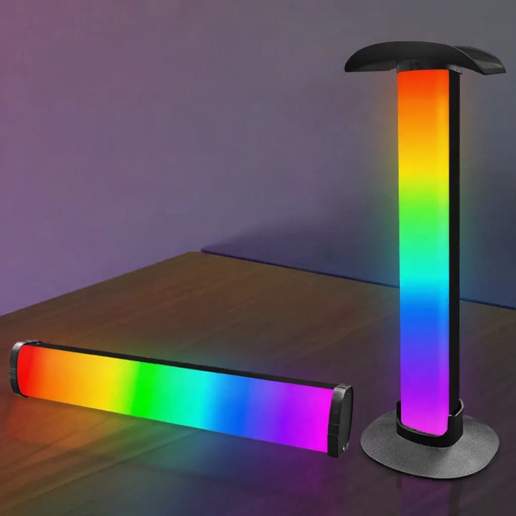 Игровая RGB-лампа с подставкой для наушников и синхронизацией звука