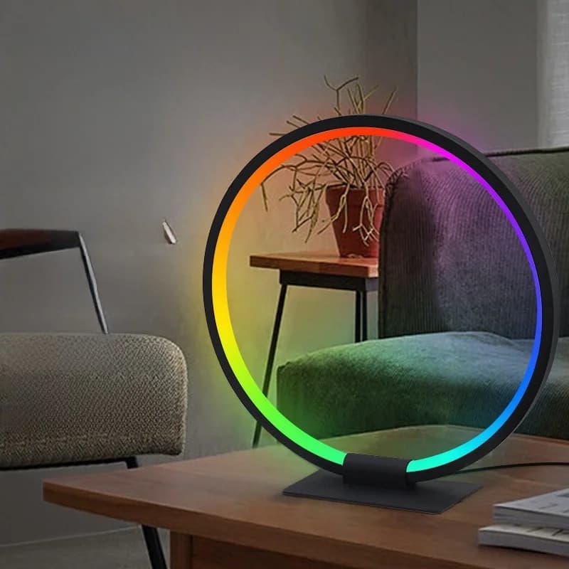 Светодиодный ночник с RGB-подсветкой и синхронизацией музыки