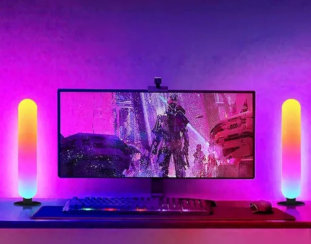 RGB LED подсветка с синхронизацией музыки по Bluetooth и управлением через приложение