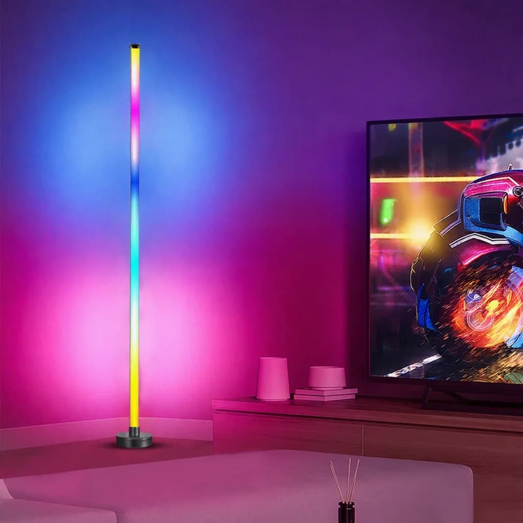 Напольный RGB-светильник с синхронизацией музыки и приложением