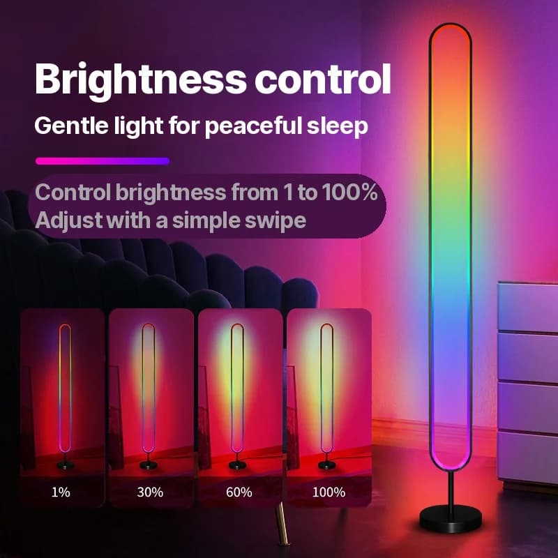RGB-светильник с реакцией на звук и управлением через приложение