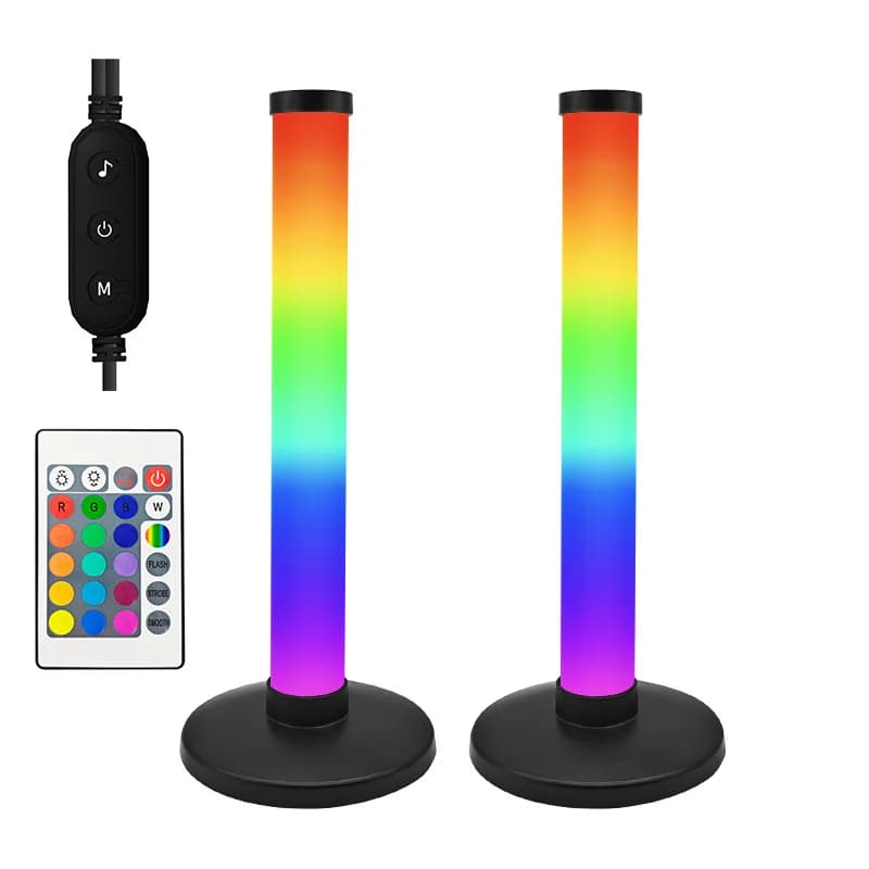 RGB-лампа с синхронизацией звука и управлением через приложение